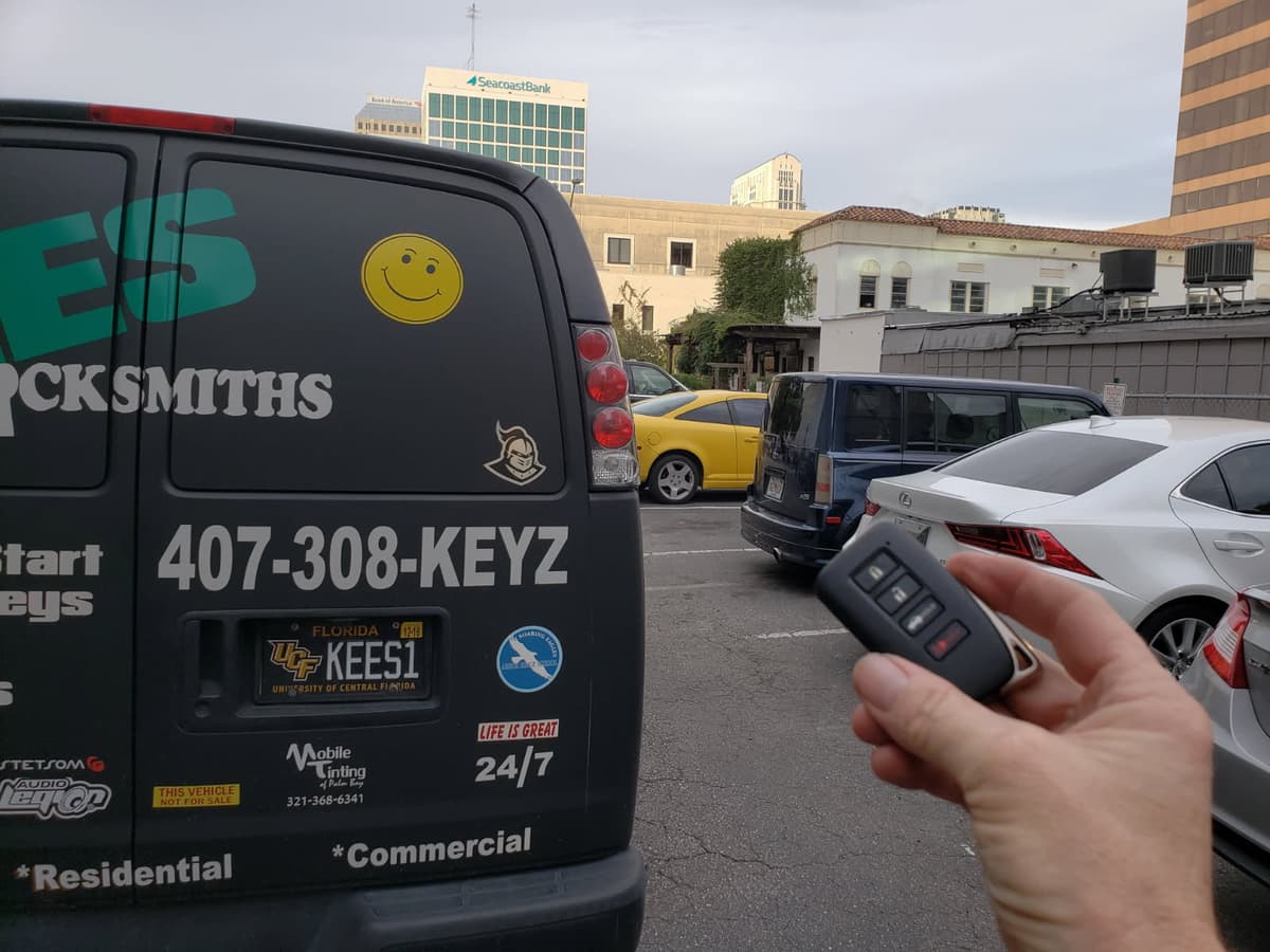 Kees Locksmiths mobile service van